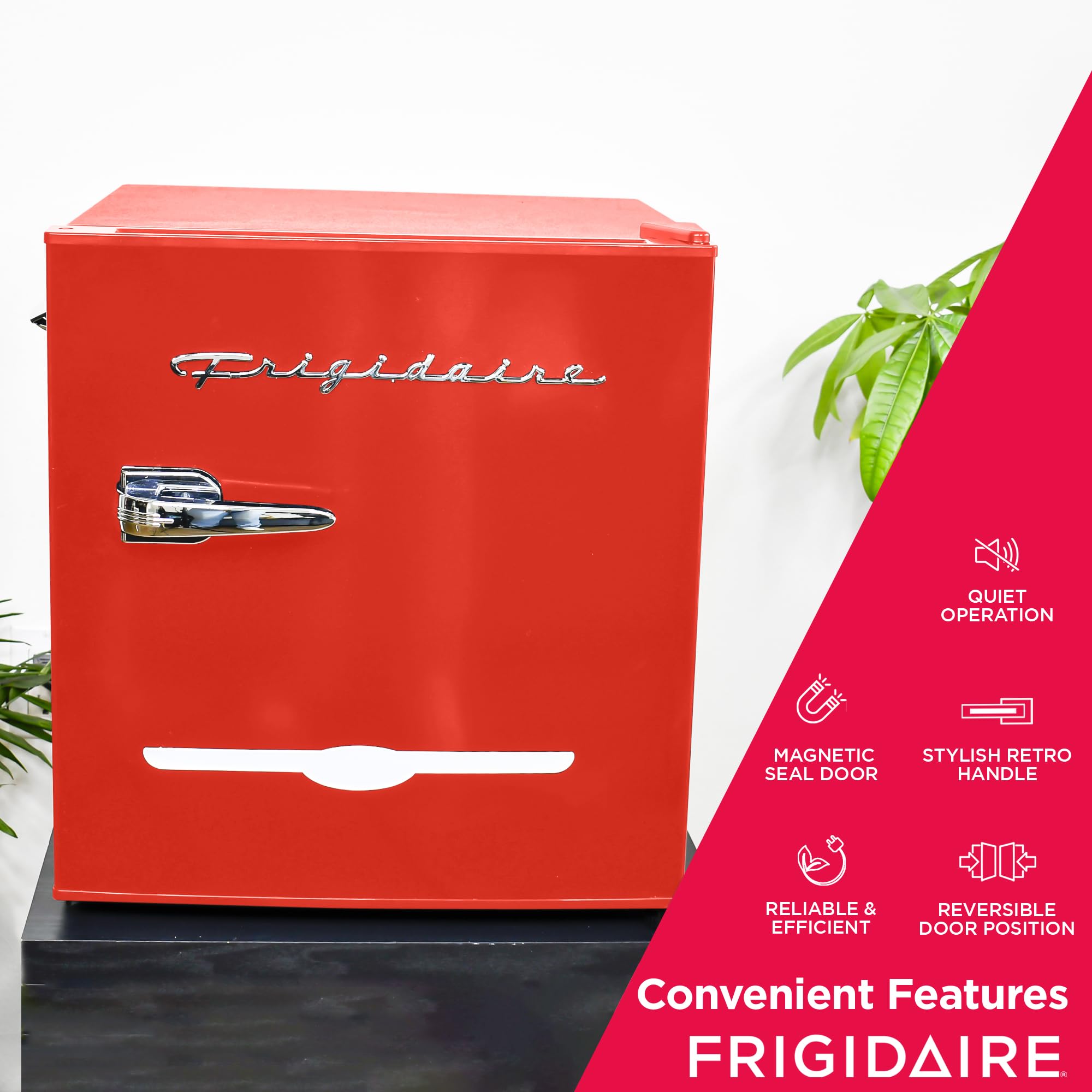 Foto 3 | Minirefrigerador Frigidaire Efr176 Retro De 1.6 Pies Cúbicos, Rojo - Venta Internacional.