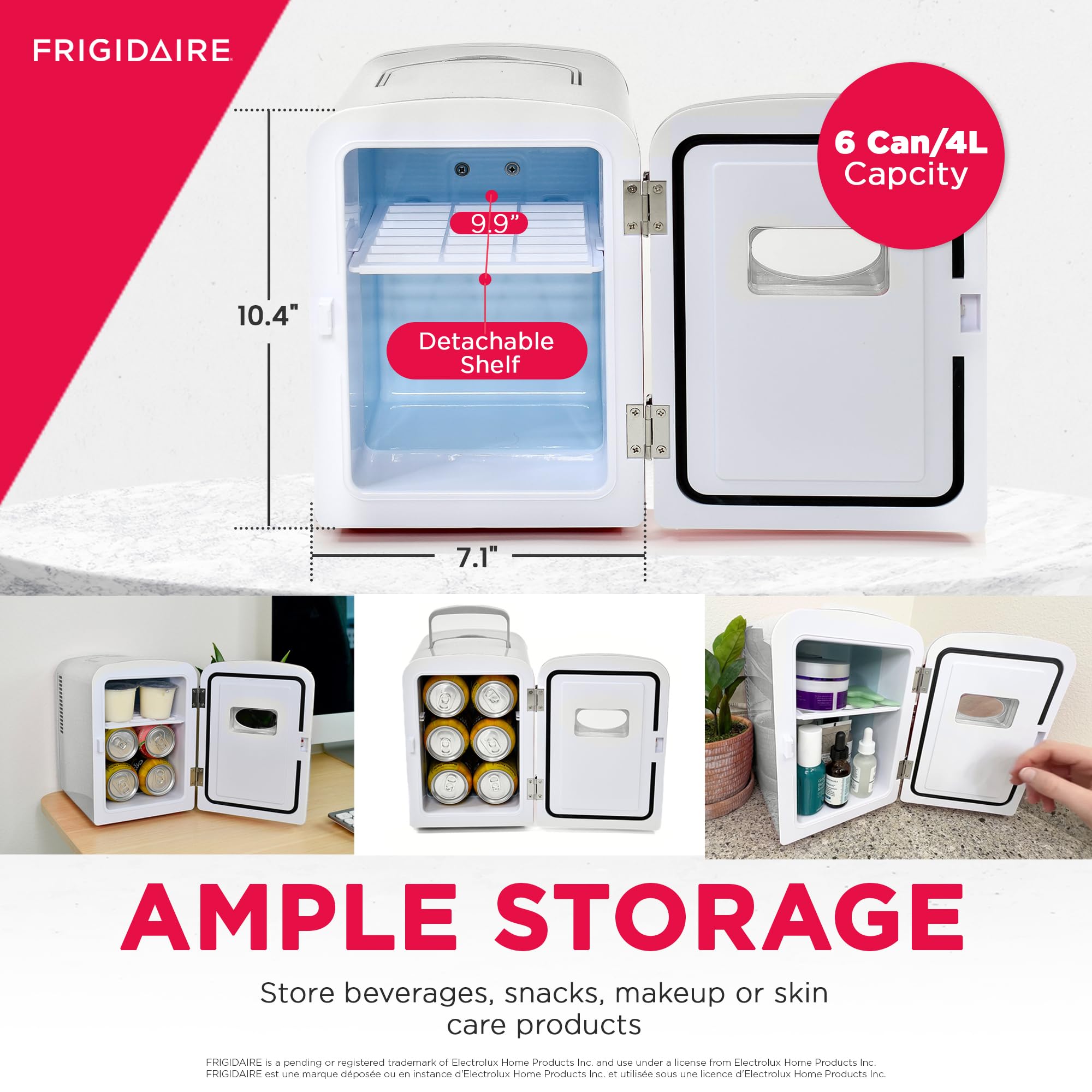 Foto 3 pulgar | Enfriador De Bebidas Frigidaire Efmis129moonbm 4l Para 6 Latas - Venta Internacional.