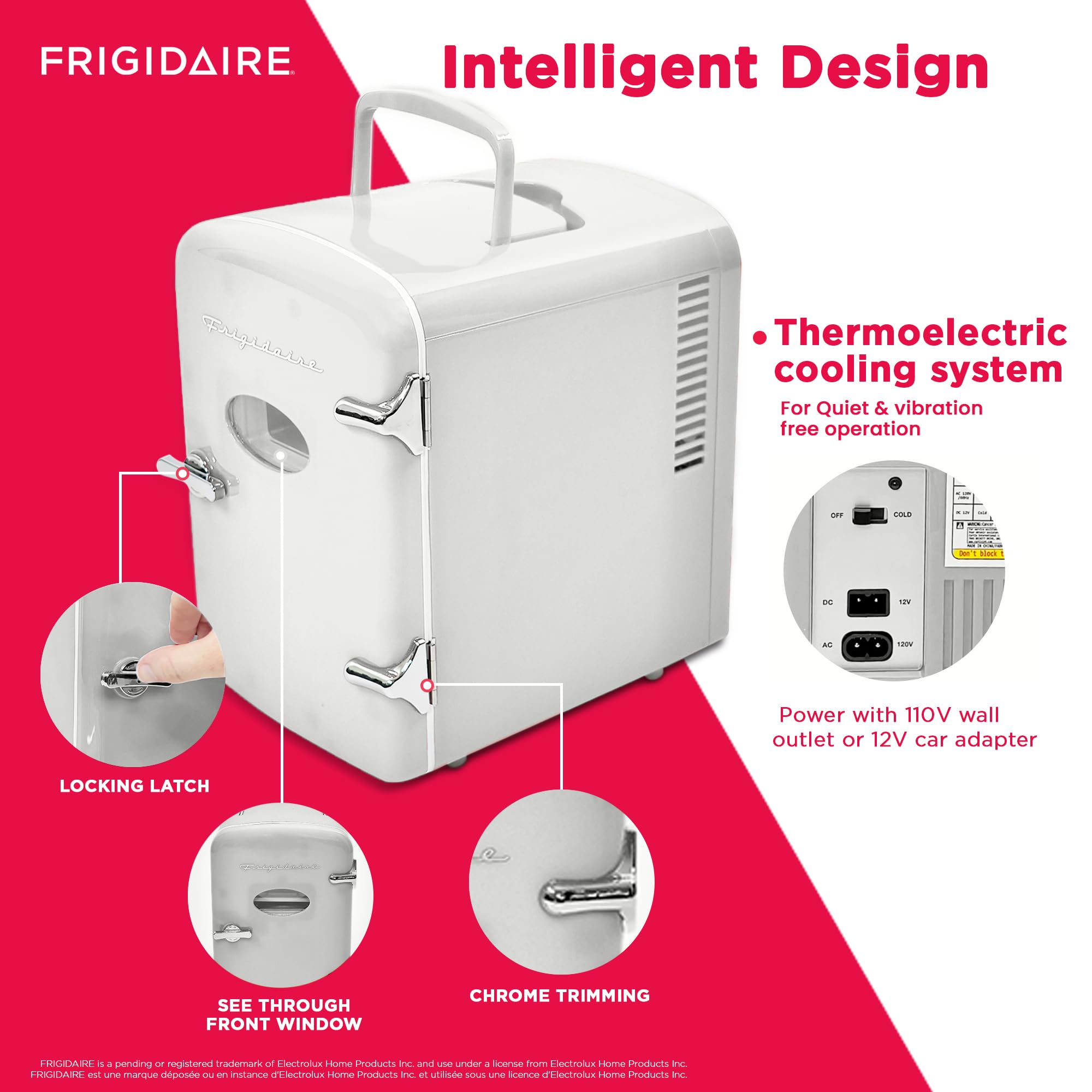 Foto 5 pulgar | Enfriador De Bebidas Frigidaire Efmis129moonbm 4l Para 6 Latas - Venta Internacional.