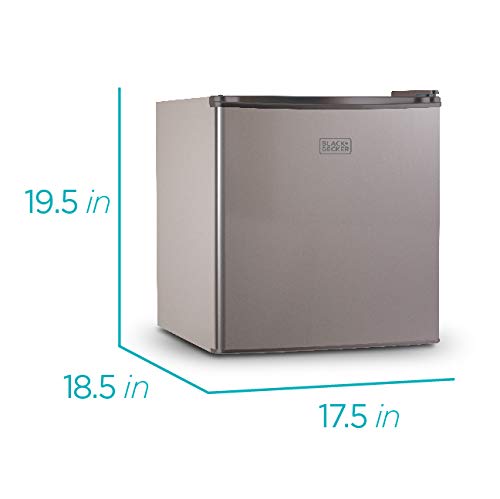 Foto 4 pulgar | Refrigerador Compacto Black+decker Bcrk17v 1.7 Pies Cúbicos Plateado - Venta Internacional.