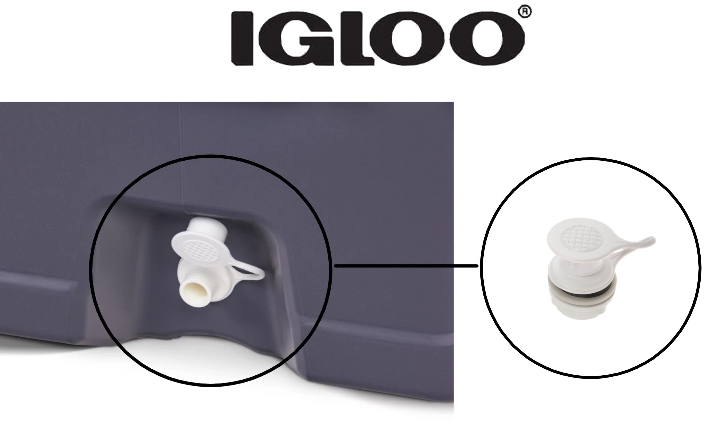 Foto 6 pulgar | Tapón De Drenaje Triple A Presión De Repuesto Para Refrigeradores Igloo - Venta Internacional.