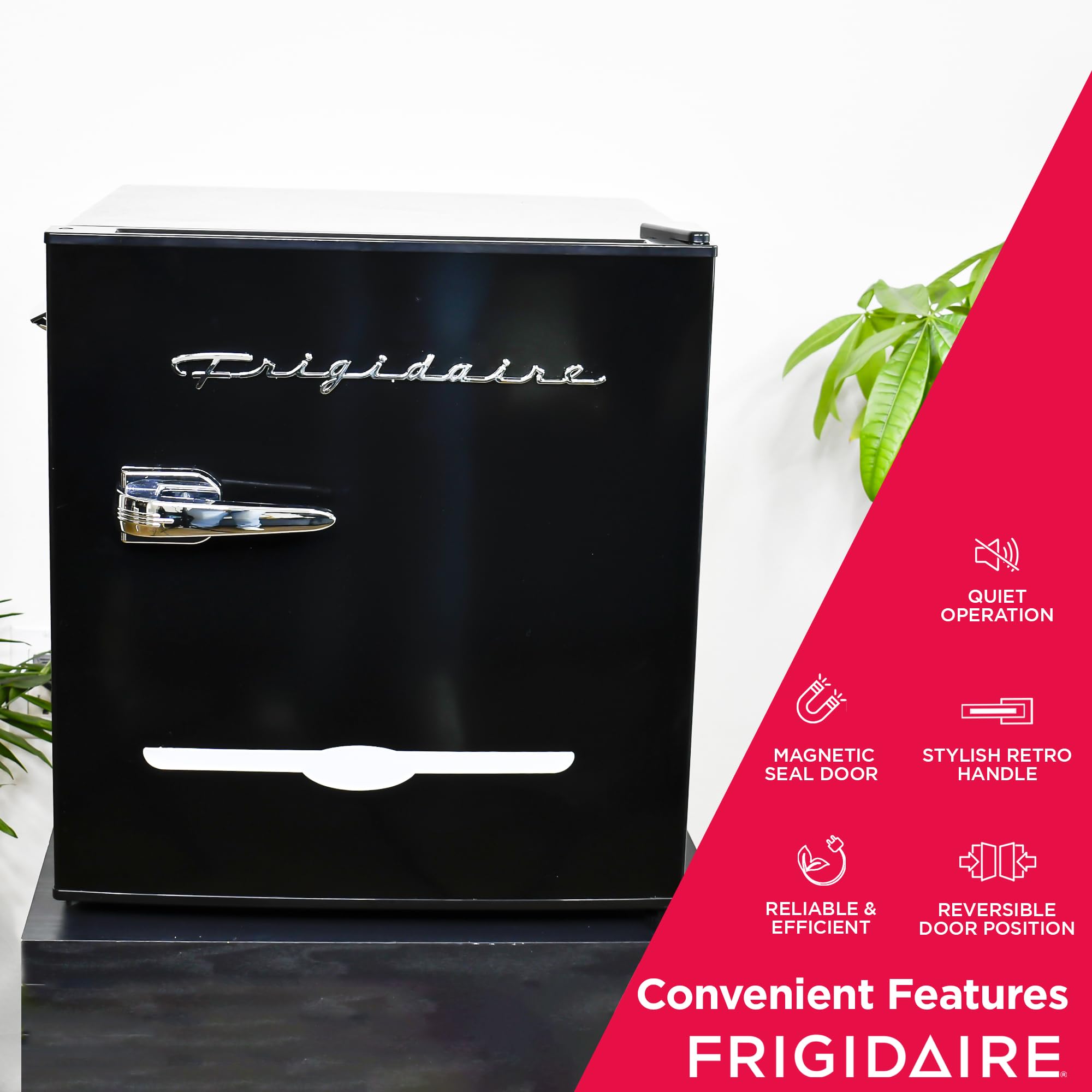 Foto 6 pulgar | Minirefrigerador Frigidaire Efr176-amz Retro De 1.6 Pies Cúbicos, Negro - Venta Internacional.
