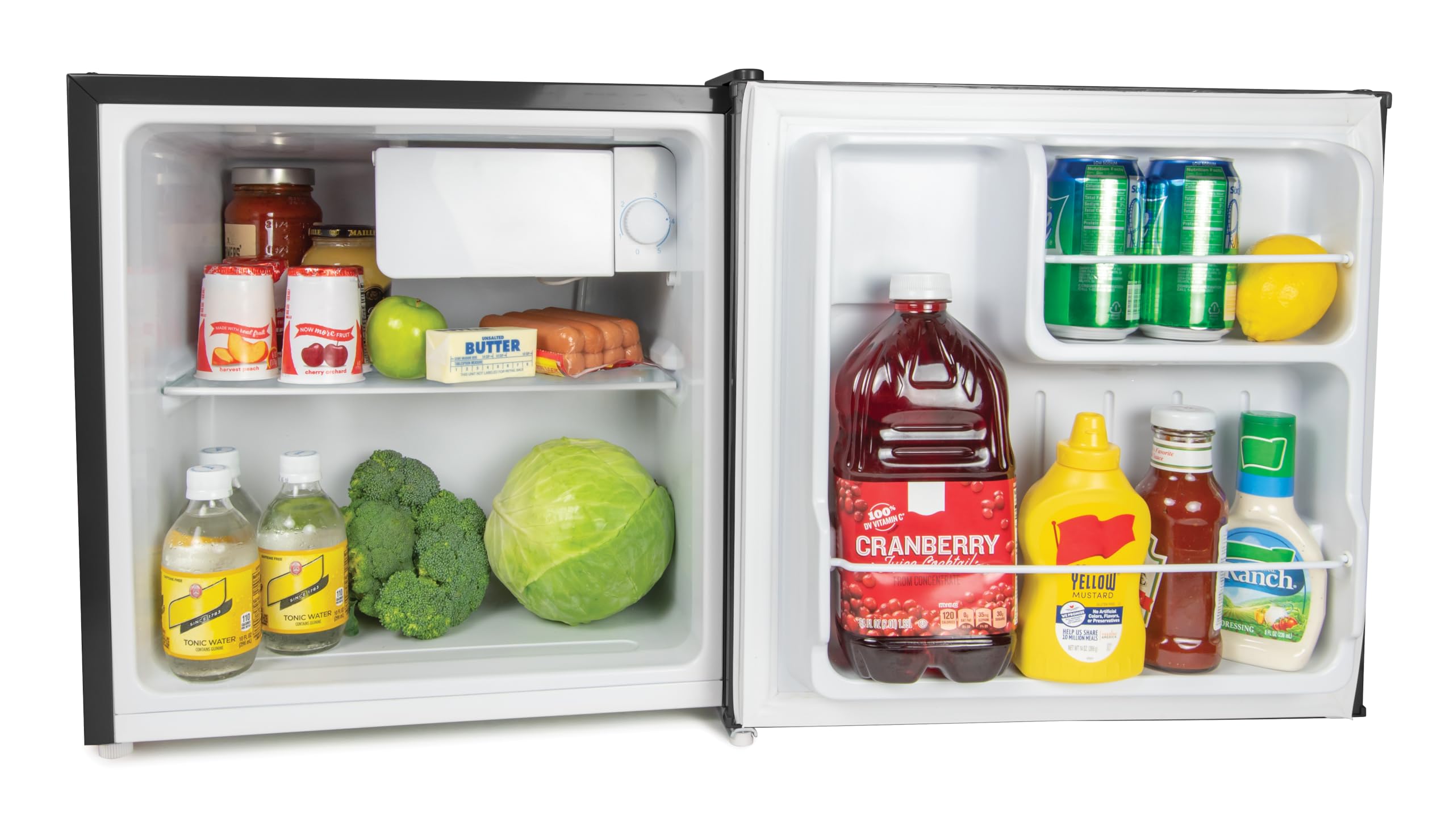 Foto 4 | Refrigerador Compacto Igloo De 1.6 Pies Cúbicos Con Estantes De Vidrio Negro - Venta Internacional.