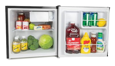 Foto 4 | Refrigerador Compacto Igloo De 1.6 Pies Cúbicos Con Estantes De Vidrio Negro - Venta Internacional.