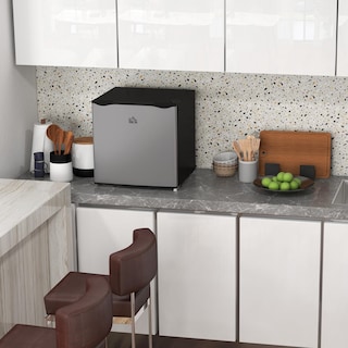 Foto 2 | Minicongelador Homcom 32l Compacto Vertical Con Estantes Extraíbles - Venta Internacional.