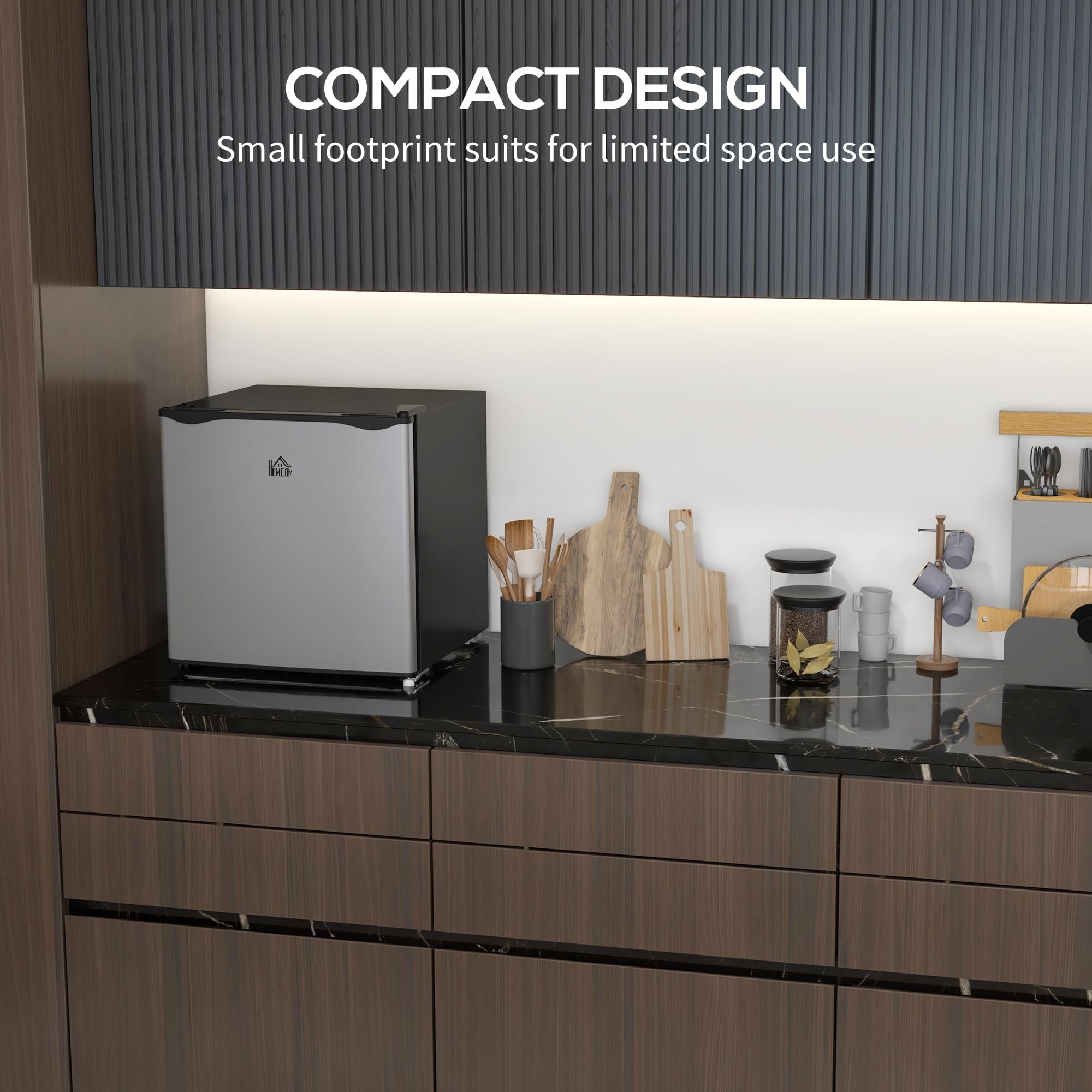 Foto 5 pulgar | Minicongelador Homcom 32l Compacto Vertical Con Estantes Extraíbles - Venta Internacional.