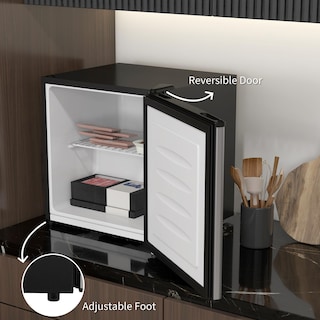 Foto 6 | Minicongelador Homcom 32l Compacto Vertical Con Estantes Extraíbles - Venta Internacional.