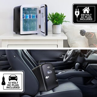 Foto 5 | Nevera Portátil Koolatron Retro Mini 4l Para El Cuidado De La Piel Negra - Venta Internacional.