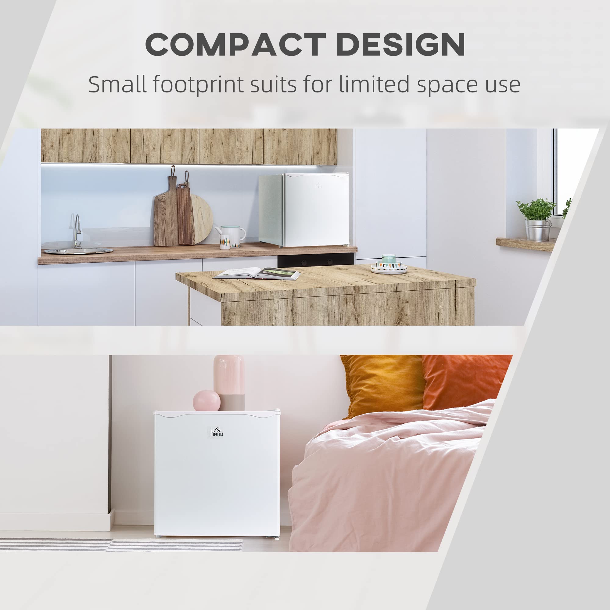 Foto 5 pulgar | Minicongelador Homcom De 1.1 Pies Cúbicos Para Encimera, Compacto, Vertical, Blanco - Venta Internacional.
