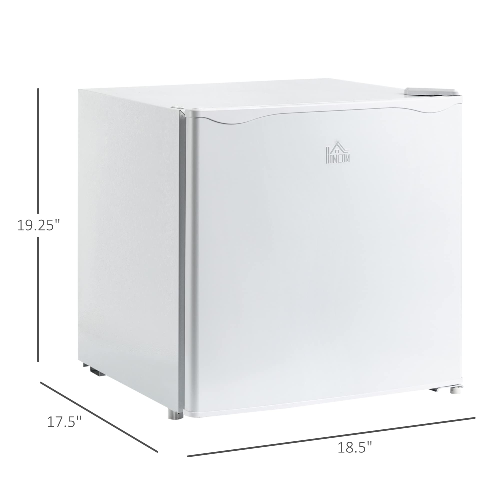 Foto 5 | Minicongelador Homcom De 1.1 Pies Cúbicos Para Encimera, Compacto, Vertical, Blanco - Venta Internacional.