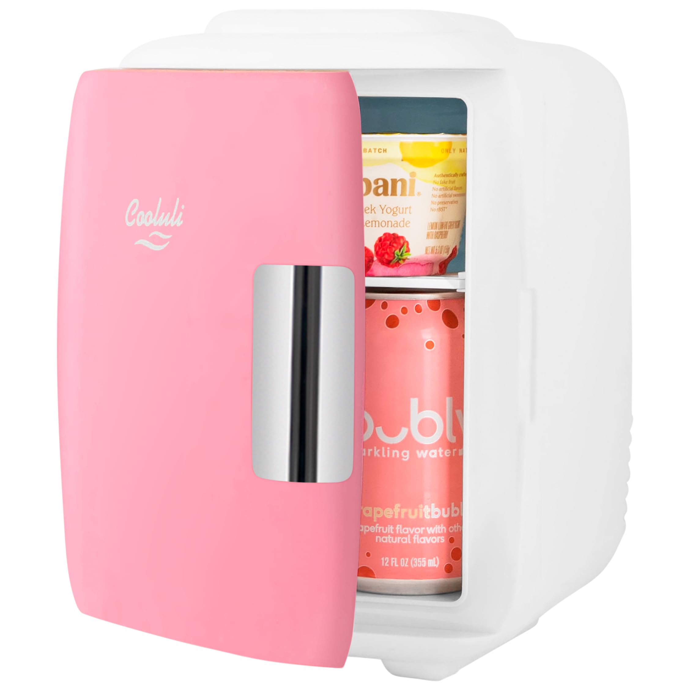 Foto 3 pulgar | Mininevera Eléctrica Cooluli Classic De 4 Litros Y 6 Latas, Color Rosa - Venta Internacional.