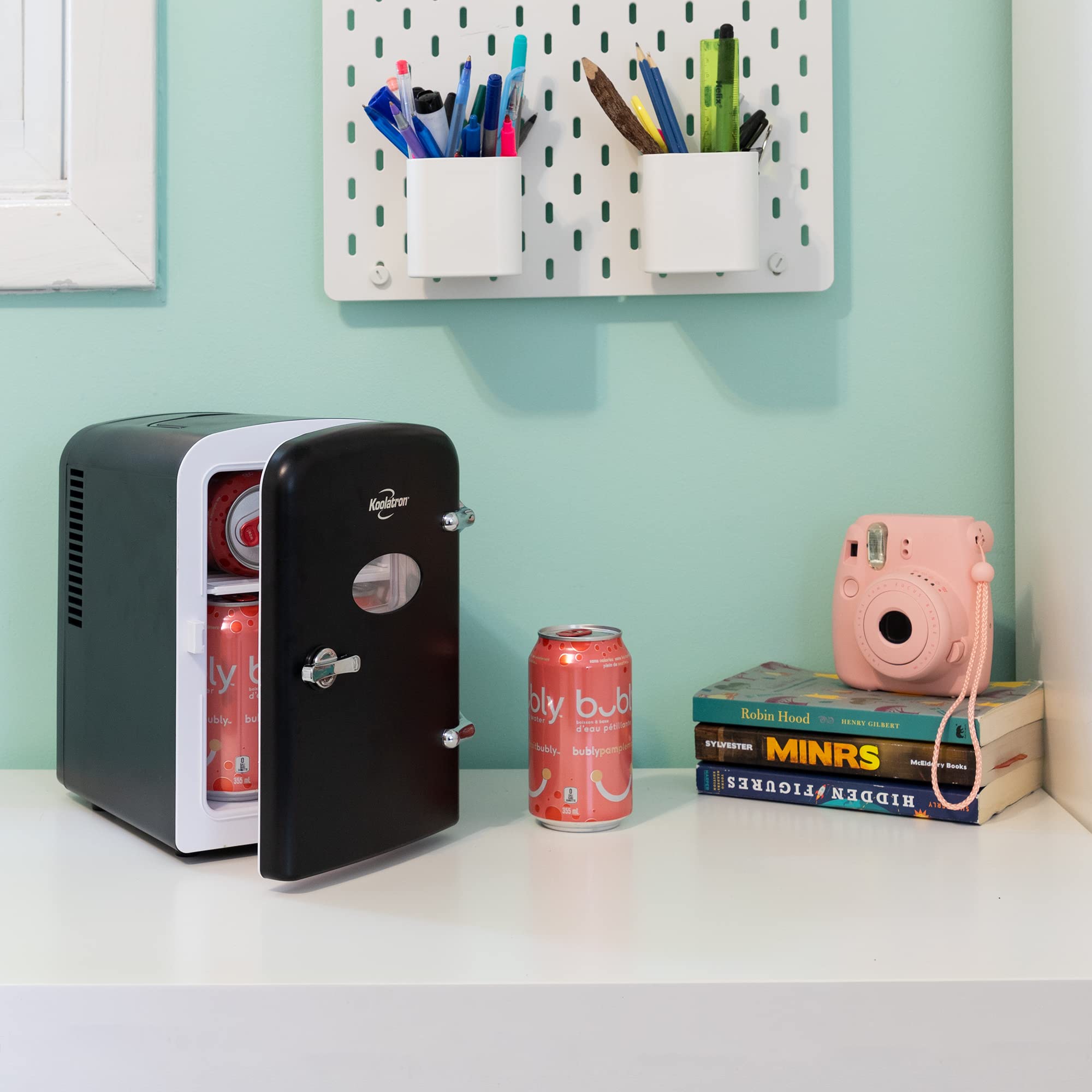 Foto 7 pulgar | Minirefrigerador Koolatron Retro 4l 12v Ac/dc Portátil Negro - Venta Internacional.