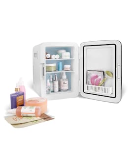 Foto 4 | Mininevera Cooluli De 10 Litros Para Dormitorio, Coche, Oficina O Dormitorio, Color Blanco - Venta Internacional.