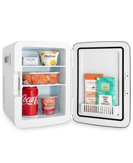 Foto 6 | Mininevera Cooluli De 10 Litros Para Dormitorio, Coche, Oficina O Dormitorio, Color Blanco - Venta Internacional.