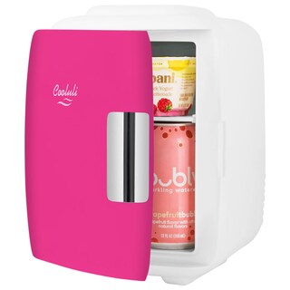 Foto 2 | Minirefrigerador Cooluli Skincare De 4 Litros Y 6 Latas Para Dormitorio, Coche Y Oficina - Venta Internacional.