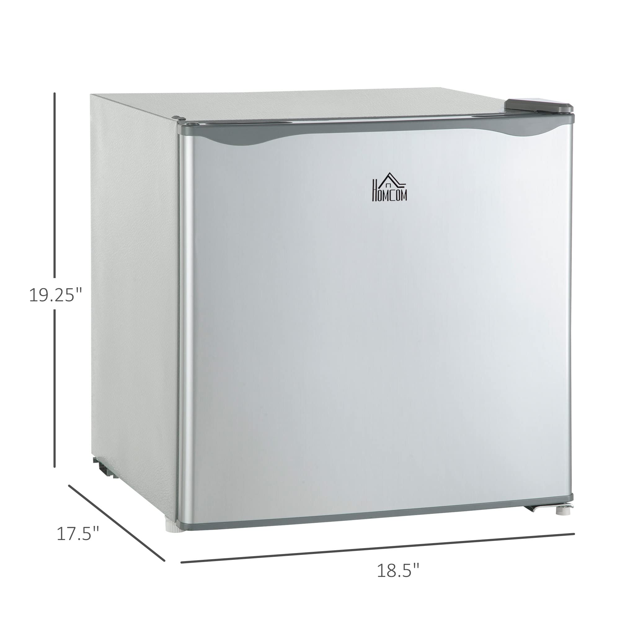 Foto 5 | Minicongelador Homcom De 1.1 Pies Cúbicos Para Encimera, Compacto, Vertical, Gris - Venta Internacional.