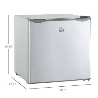 Foto 5 | Minicongelador Homcom De 1.1 Pies Cúbicos Para Encimera, Compacto, Vertical, Gris - Venta Internacional.