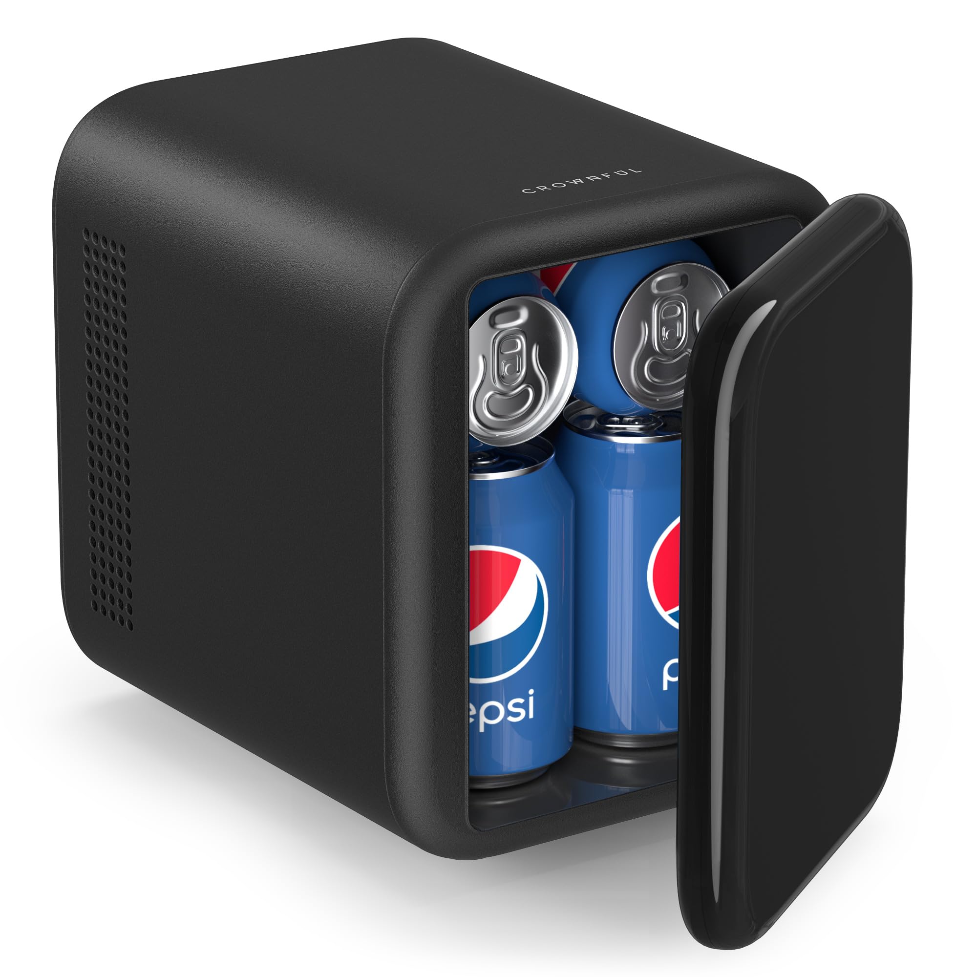 Foto 2 pulgar | Mininevera Crownful  Portátil  De 4 Litros Y 6 Latas  Color Negro - Venta Internacional.