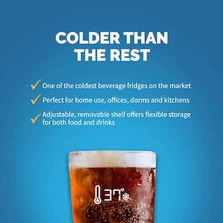 Foto 2 | Refrigerador De Bebidas Newair Mininevera Con Capacidad Para 60 Latas - Venta Internacional.