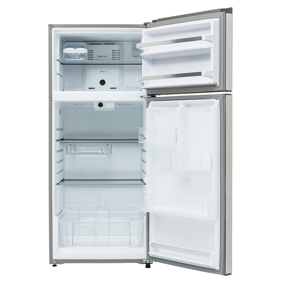 Foto 3 pulgar | Refrigerador Whirlpool color Gris Top Mount 17p³