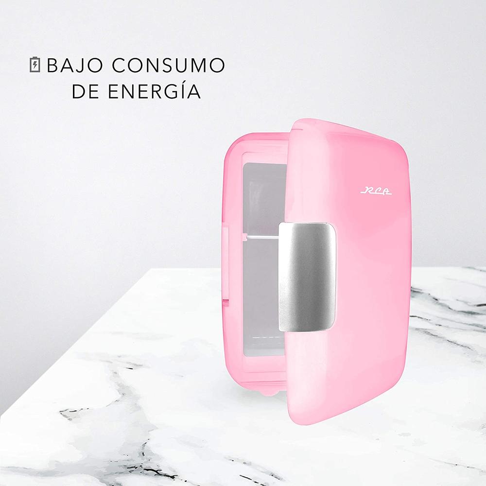 Foto 5 pulgar | Minirefrigerador RCA RC-4P Rosa