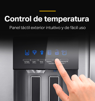 Foto 5 | Refrigerador Whirlpool WRX735SDHZ color Gris 25p³