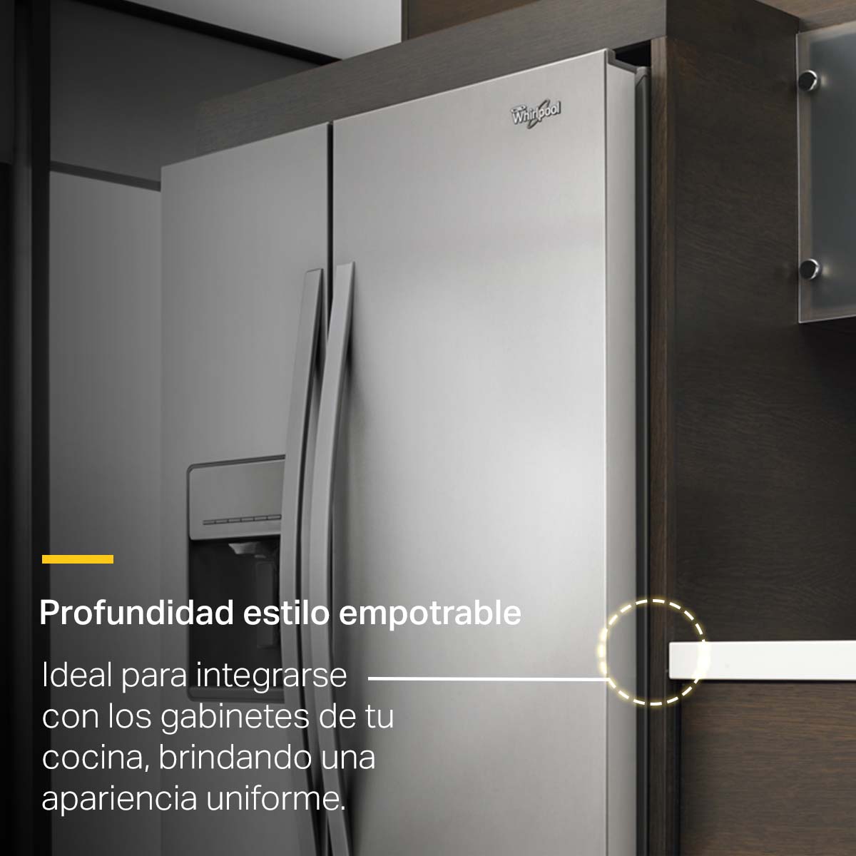 Foto 5 pulgar | Refrigerador Whirlpool WD1006S color Gris