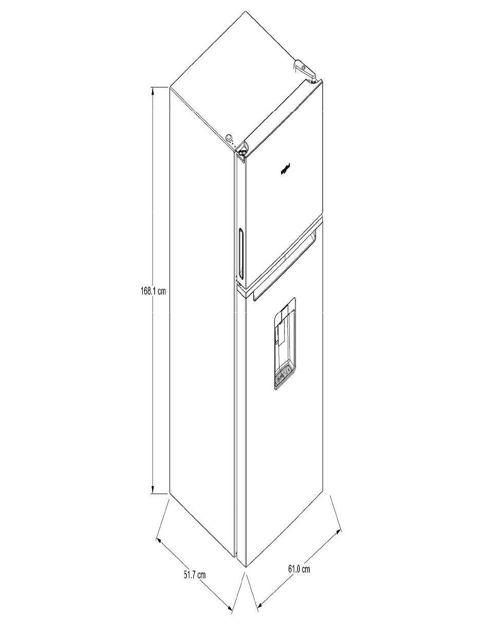 Foto 8 pulgar | Refrigerador Whirlpool Wt1133m 11 Pies color Plateado