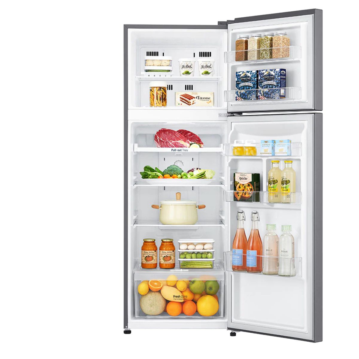 Foto 5 pulgar | Refrigerador LG GT29BPPK color Gris 8 Pies Smart UPC