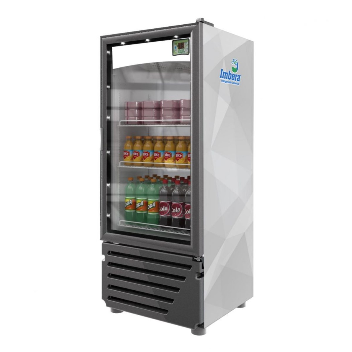 Foto 3 | Refrigerador Imbera Home VR09 color Gris Puerta de Vidrio 9''