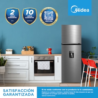 Foto 8 | Refrigerador Top Mount Midea Mdrt489mtm46w 13 Pies color Gris