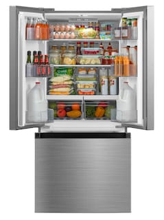 Foto 3 | Refrigerador Midea French Door Plus Inverter Bru Steel 19 Pies Cúbicos