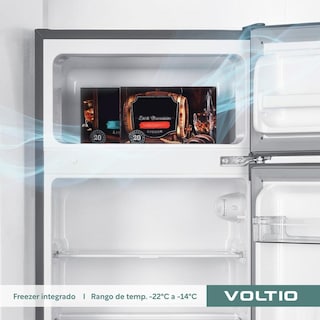 Foto 5 | Refrigerador 3 Pies/85 Litros Led Con Freezer 2 Puertas 115v