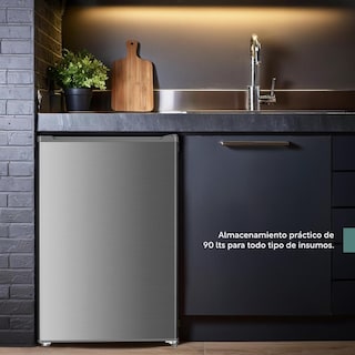 Foto 3 | Refrigerador 3 Pies/90 Litros Con Congelador 1 Puerta 115v