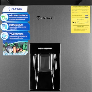 Foto 3 | Refrigerador Aurus Modelo Aru07ws 7p3 Acero C/despachador