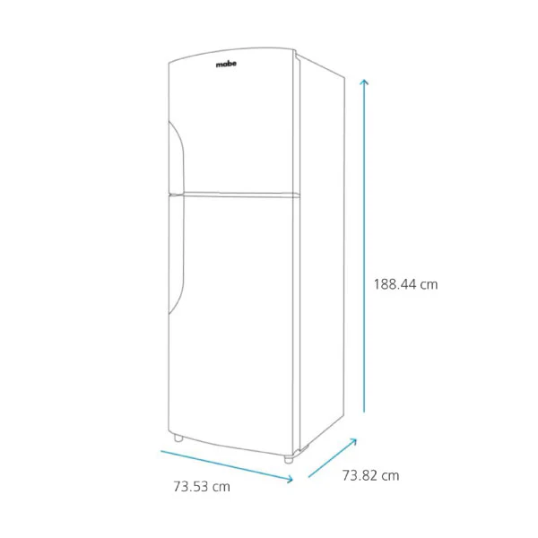 Foto 6 pulgar | Refrigerador Automático Mabe 19 Pies 510 L Inoxidable