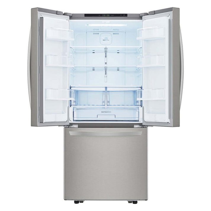 Foto 4 | Refrigerador Lg 22 Pies Cúbicos French Door Gris Gf22bgsk