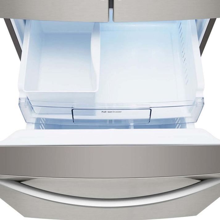 Foto 5 | Refrigerador Lg 22 Pies Cúbicos French Door Gris Gf22bgsk