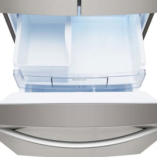 Foto 5 | Refrigerador Lg 22 Pies Cúbicos French Door Gris Gf22bgsk