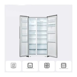 Foto 4 | Refrigerador Hisense Rs19n6wcx de 18 Pies Plateado