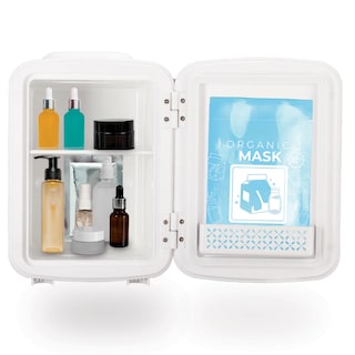 Foto 2 | Mini Refrigerador Timco Remin4la02 Con Puerta De Espejo Y Luz Led 3 Tonos Blanco