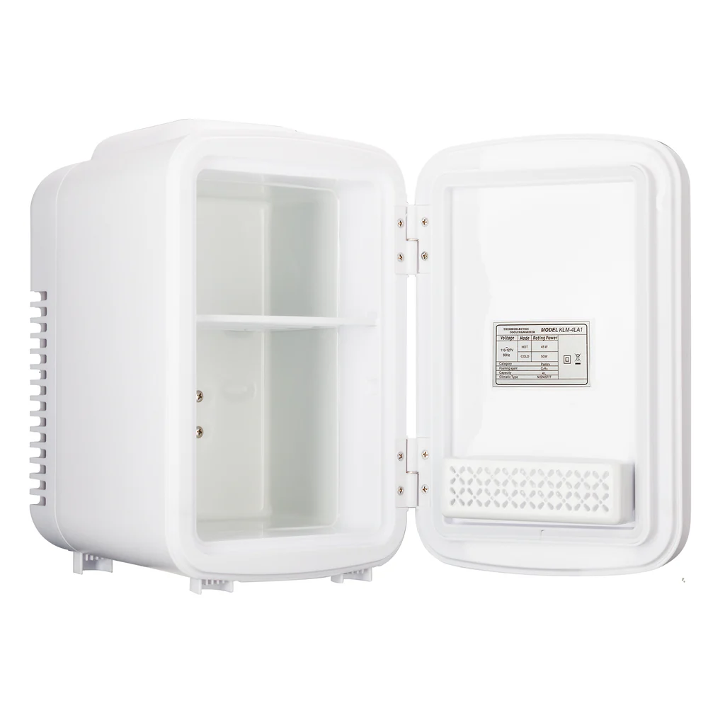 Foto 6 pulgar | Mini Refrigerador Timco Remin4la02 Con Puerta De Espejo Y Luz Led 3 Tonos Blanco