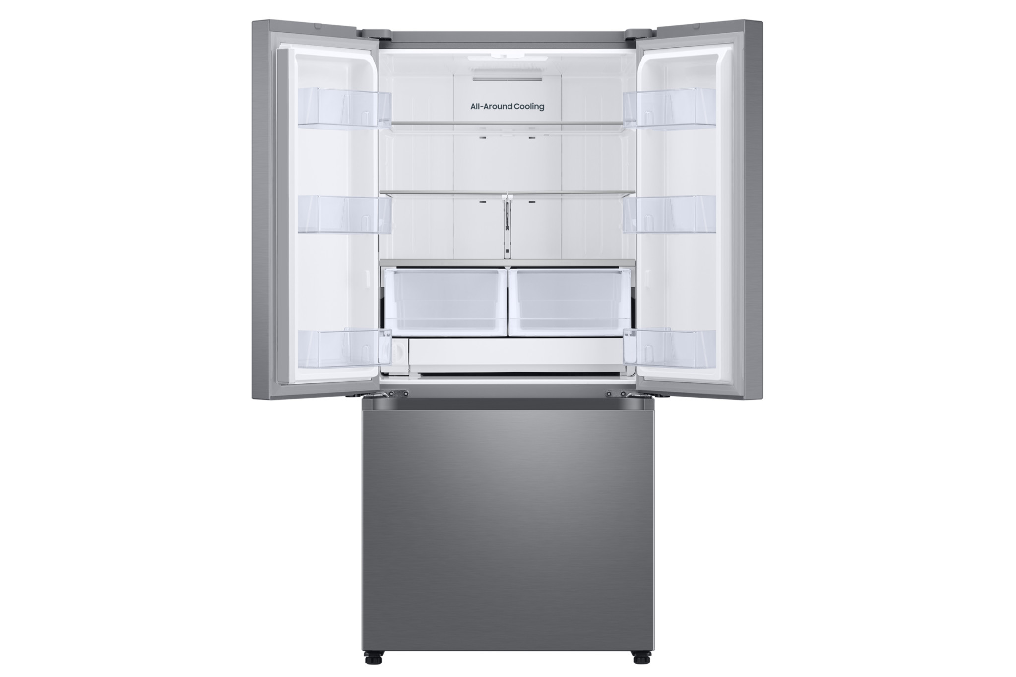 Foto 5 pulgar | Refrigerador Samsung French Door 25ft Ice Maker Plata