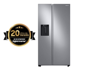 Foto 2 | Refrigerador Samsung Side By Side 27ft Gris Despachador SpaceMax