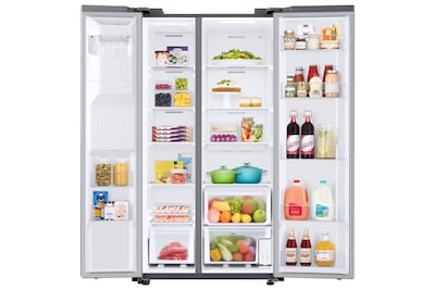 Foto 5 | Refrigerador Samsung Side By Side 27ft Gris Despachador SpaceMax
