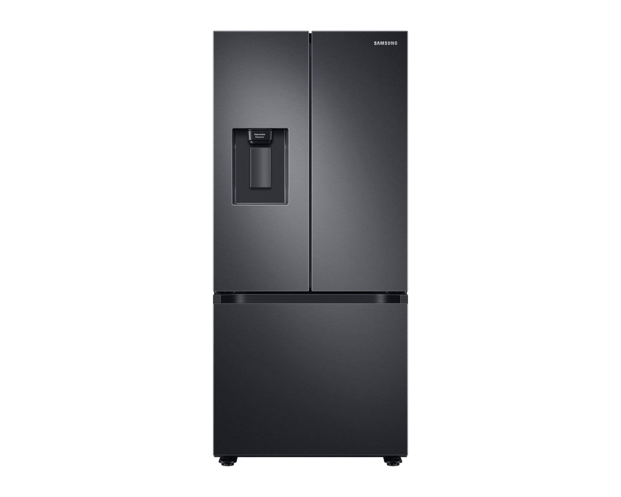 Refrigerador Samsung 3 French Door 22ft Gris con Despachador de Agua y Compresor Digital Inverter