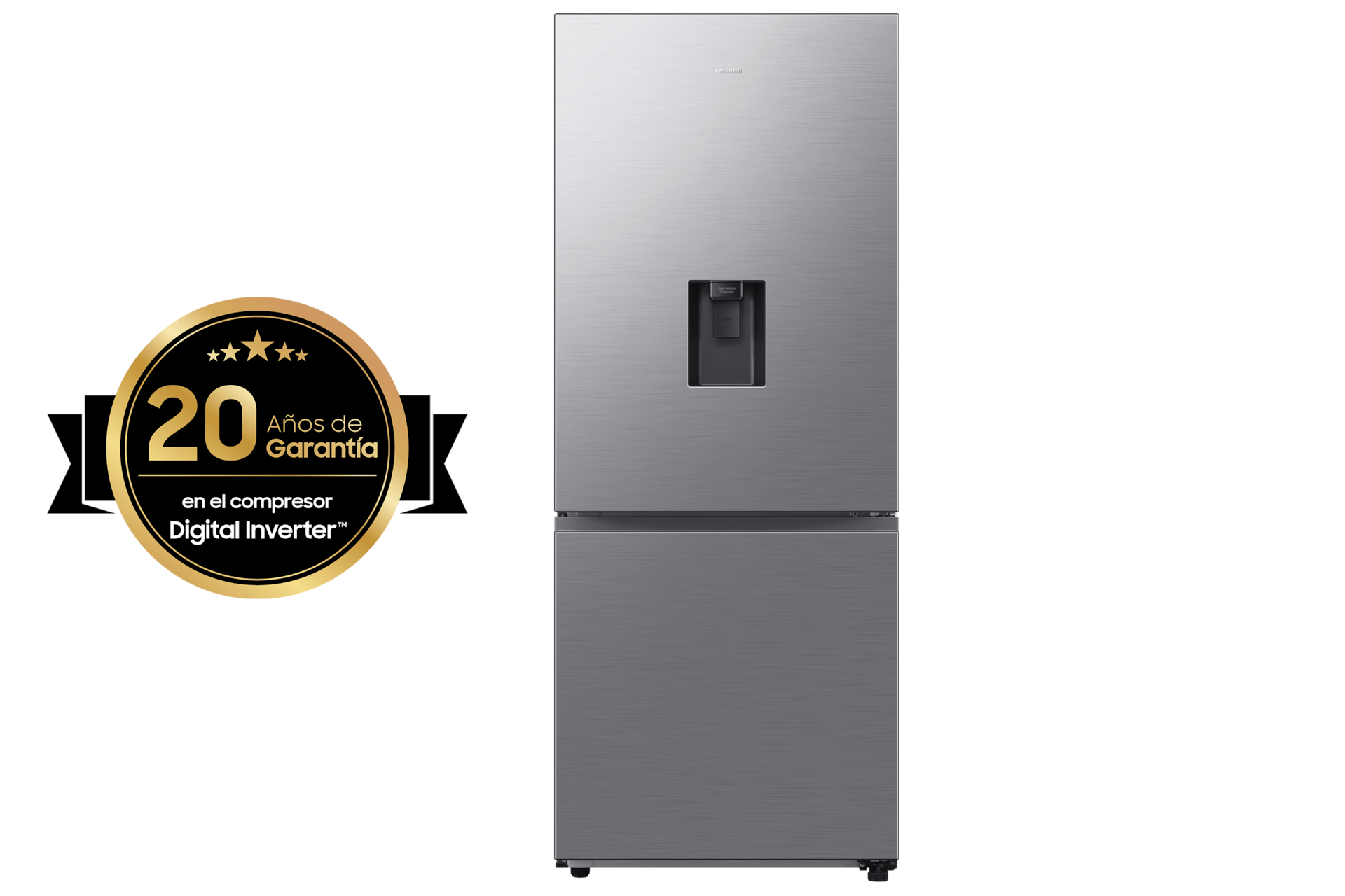 Foto 3 pulgar | Refrigerador Samsung RB50DG6320S9EM Gris Bottom Mount