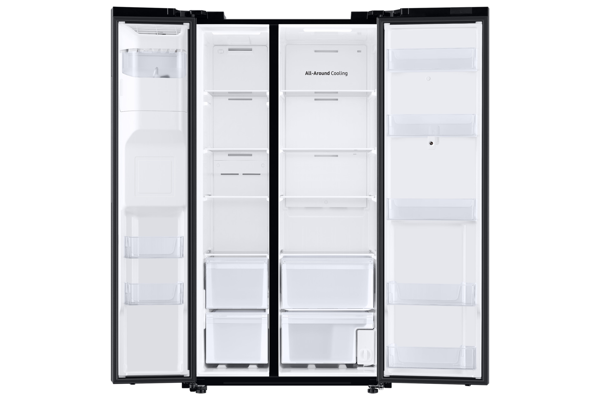 Foto 6 pulgar | Refrigerador Samsung Sbs 27ft Pantalla Family Hub Negro Wi-Fi Habilitado
