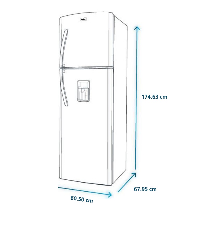Foto 2 | Refrigerador Mabe Rma300fxmrm0 11'' 300 L Inox Mate Full Grip Home Energy Saver