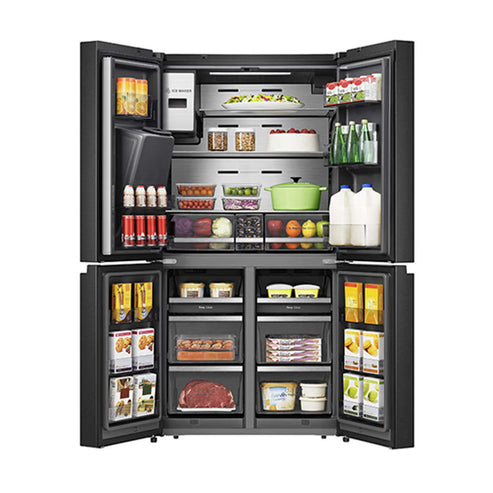 Foto 5 | Refrigerador Hisense 20 Pies Cúbicos French Door Gris Rc20n6hbx1